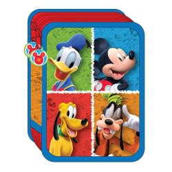 Diakakis imports Σχολική Κασετίνα Διπλή Mickey Mouse 0561495 5205698186219