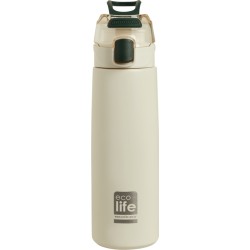 eco life Ανοξείδωτο Μπουκάλι Θερμός Με Infuser Άσπρο 550ml 33-ΒΟ-3034 5208009002123