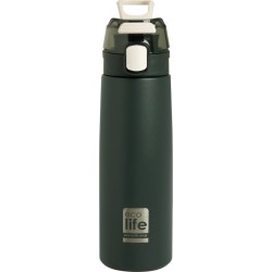 eco life Stainless steel thermos bottle with infuser dark green 550ml 33-ΒΟ-3035 5208009002130