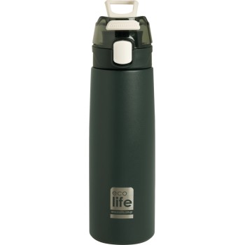 eco life Stainless steel thermos bottle with infuser dark green 550ml 33-ΒΟ-3035 5208009002130