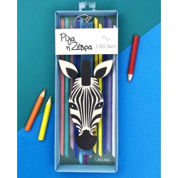 LifeLikes Candle Riga the Zebra in a box 609.3454 5212018757530