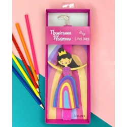 LifeLikes Λαμπάδα Πριγκίπισσα Ρεϊνμπόου σε κουτί 613.3453 5212018757523
