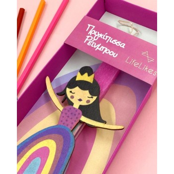 LifeLikes Princess Reinbow candle in a box 613.3453 5212018757523