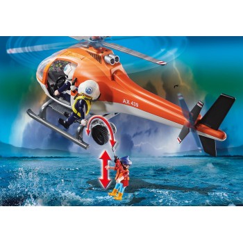 Playmobil Rescue Action Επιχείρηση Πυροσβεστικής - Διάσωση Στη Θάλασσα 70491 4008789704917