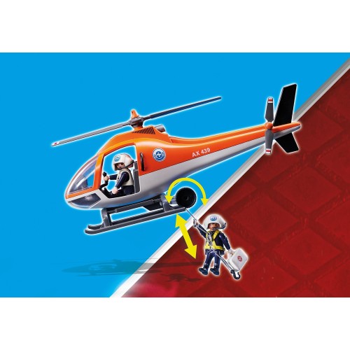 Playmobil Rescue Action Επιχείρηση Πυροσβεστικής - Διάσωση Στη Θάλασσα 70491 4008789704917