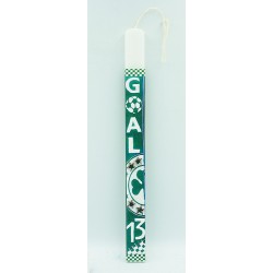 Λαμπάδες Decor Candle Goal 13 Green 23-876 5202200005518