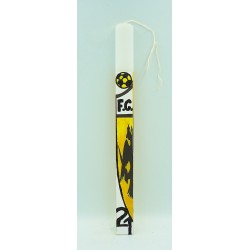 Λαμπάδες Decor Candle Goal 21 Yellow 23-874 5202200005495