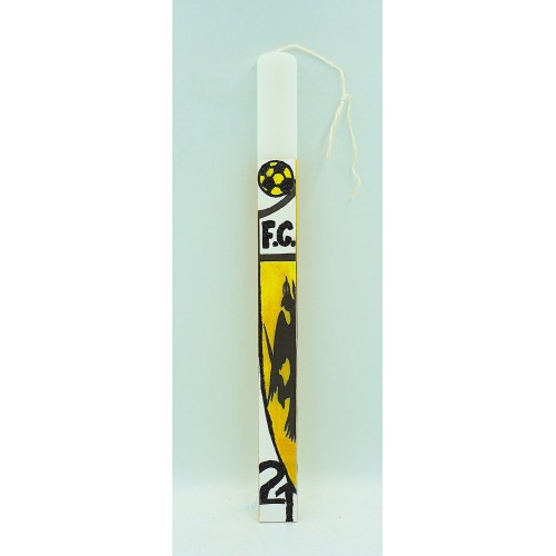 Λαμπάδες Decor Candle Goal 21 Yellow 23-874 5202200005495