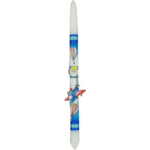 Λαμπάδες Decor Λαμπάδα Αεροπλανάκι Μπρελόκ 23-300 5202200005396