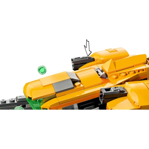 LEGO Marvel Super Heroes Το Σκάφος Του Μωρού Ρόκετ 76254 5702017419718