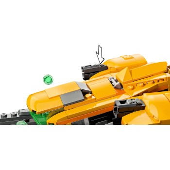 LEGO Marvel Super Heroes Το Σκάφος Του Μωρού Ρόκετ 76254 5702017419718