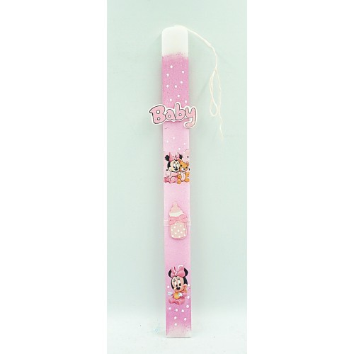 Χειροποίητα Είδη Λαμπάδα Baby Minnie 23-780 5202200005587