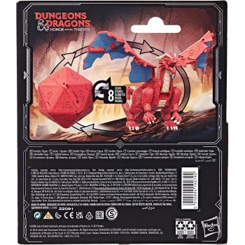 Hasbro Dungeons And Dragons Honor Among Thieves Dandd Dicelings Red Dragon Themberchaud Collectible F5118 / F5211 5010994192792