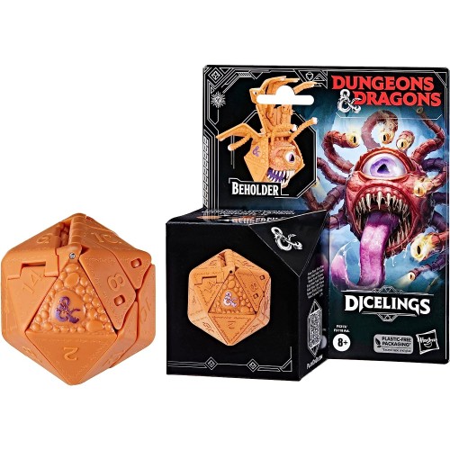 Hasbro Dungeons And Dragons Dicelings Beholder Collectible Dandd Monster Dice Converting Giant F5118 / F5213 5010994192815