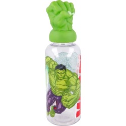 Stor 3D Figure Bottle 560 Ml Hulk Collage 530-10124 8412497101245