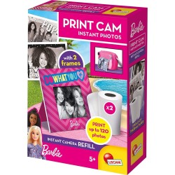 Lisciani Barbie Print Cam Ανταλλακτικό Refill 2 Ρολά Χαρτί για την Instant Φωτογραφική Μηχανή 25.97968 8008324097968