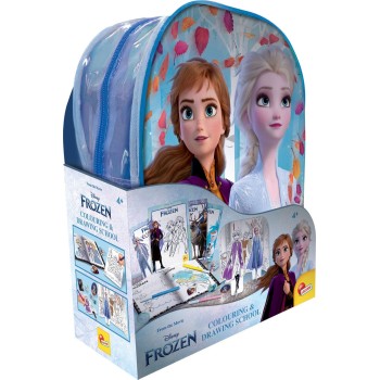 Lisciani Σακίδιο Frozen Σχεδιάζω Και Χρωματίζω 18.92925 8008324092925