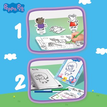 Lisciani Peppa Pig Backpack Τσαντάκι Ζωγραφική και Σχεδίαση 14.95841 8008324095841