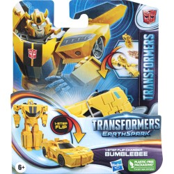 Hasbro Transformers Earthspark 1-Step Flip Changer Swindle Bumblebee F6229 / F6717 5010994183325