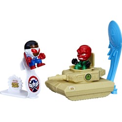 Hasbro Marvel Stunt Squad Captain America Vs Red Skull F6895 / F7064 5010994180935