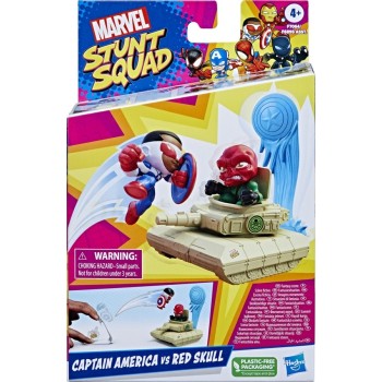 Hasbro Marvel Stunt Squad Captain America Vs Red Skull F6895 / F7064 5010994180935