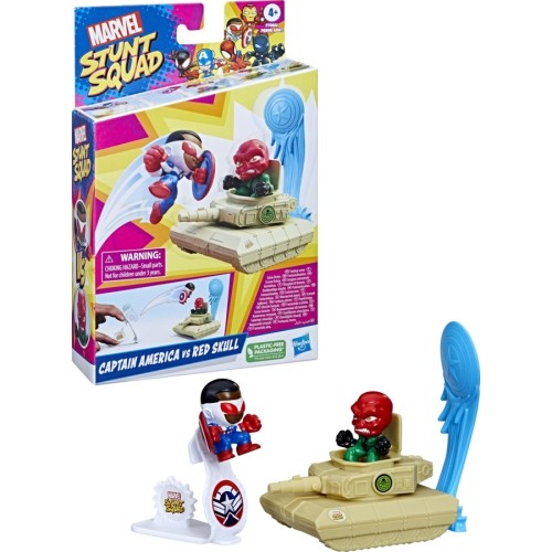 Hasbro Marvel Stunt Squad Captain America Vs Red Skull F6895 / F7064 5010994180935