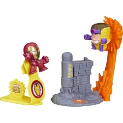 Hasbro Marvel Stunt Squad Iron Man Vs M.O.D.O.K. F6895 / F7065 5010994180959
