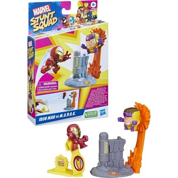 Hasbro Marvel Stunt Squad Iron Man Vs M.O.D.O.K. F6895 / F7065 5010994180959