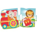 Clementoni Smart Baby Montessori Training Game Train With Shapes For 12-36 Months 1024-63237 8005125632374