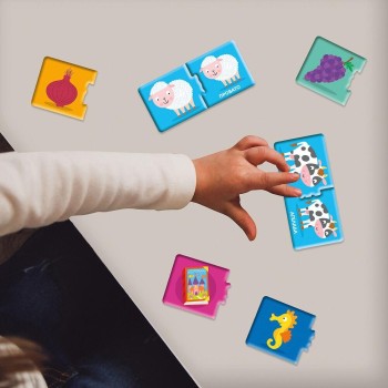 Clementoni Εξυπνούλης Baby Montessori Εκπαιδευτικό Παιχνίδι Οι Πρώτες Μου Λέξεις Για 12-36 Μηνών 1024-63234 8005125632343