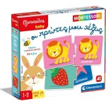 Clementoni Εξυπνούλης Baby Montessori Εκπαιδευτικό Παιχνίδι Οι Πρώτες Μου Λέξεις Για 12-36 Μηνών 1024-63234 8005125632343