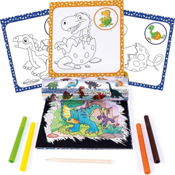 As company Poket Painting Set Dinosaurs For Ages 3+ Mess Free 1023-61004 / 2 5203068611040