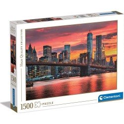 Clementoni 31693 Collection East River At Dusk 1500 Pieces, Jigsaw Puzzle For Adults-M 1220-31693 8005125316939