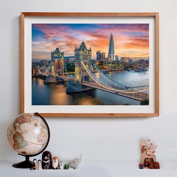 Clementoni 31694 Collection London Twilight 1500 Pieces, Jigsaw Puzzle For Adults-Made 1220-31694 8005125316946