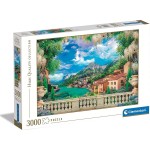 Clementoni Collection Lush Terrace On Lake 3000 Pieces, Jigsaw Puzzle For Adults 1220-33553 8005125335534