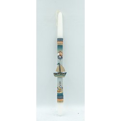 Λαμπάδες Decor Lamp Wooden boat 23-849 5202200005648
