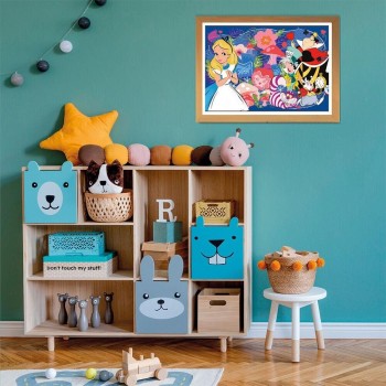 Clementoni Childrens Supercolor Disney Alice In The Country Of Miracles 104 Pcs 1210-25748 8005125257485