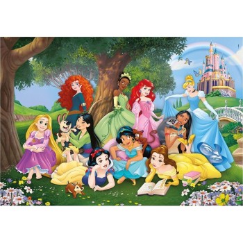 Clementoni Παιδικό Παζλ Supercolor Disney Πριγκίπισσες 104 Τμχ 1210-25743 8005125257430