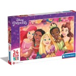 Clementoni Maxi Supercolor Disney Princesses 24 Pcs Maxi Supercolor 1200-24241 8005125242412