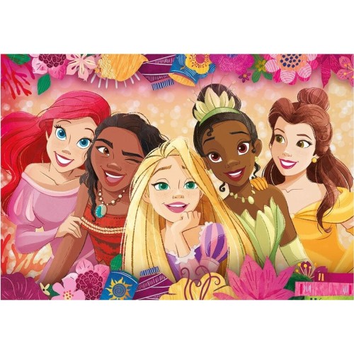 Clementoni Παιδικό Παζλ Maxi Supercolor Disney Πριγκίπισσες 24 Τμχ 1200-24241 8005125242412