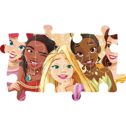 Clementoni Παιδικό Παζλ Maxi Supercolor Disney Πριγκίπισσες 24 Τμχ 1200-24241 8005125242412
