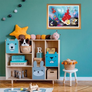 Clementoni Maxi Supercolor Disney Kids Pazl The Little Mermaid 24 Pcs 1200-24243 8005125242436