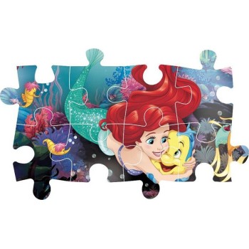 Clementoni Maxi Supercolor Disney Kids Pazl The Little Mermaid 24 Pcs 1200-24243 8005125242436