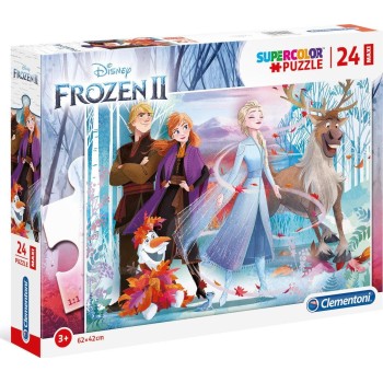 Clementoni Maxi Super Color Frozen 2 24 Pm 1200-28513 8005125285136