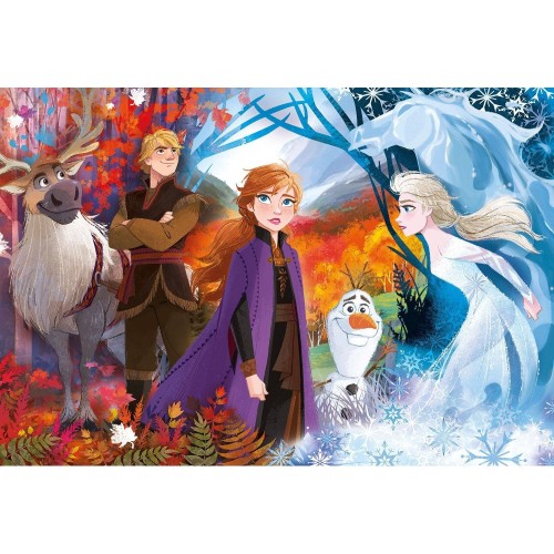 Clementoni Παιδικό Παζλ Maxi Super Color Frozen 2 24 Τμχ 1200-28513 8005125285136