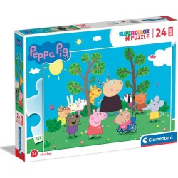 Clementoni Maxi Supercolor Peppa Pig 24 TMX Baby Puzzles 1200-24237 8005125242375