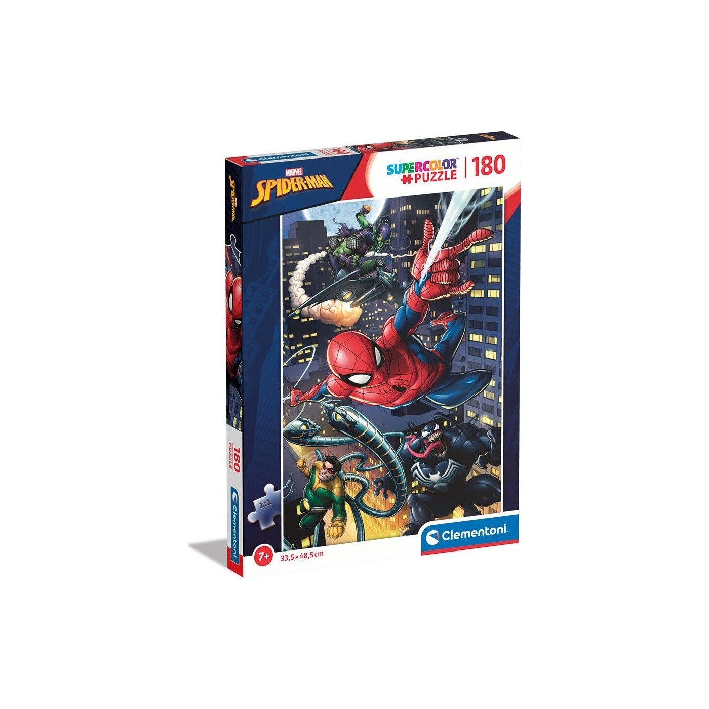 Clementoni Childrens Supercolor Marvel Spiderman 180 TMX 1210-29782 ...