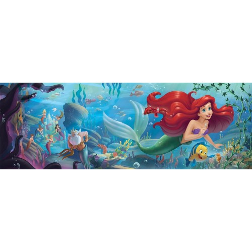 Clementoni Pazl Panorama Disney The Little Mermaid 1000 Pcs 1220-39658 8005125396580