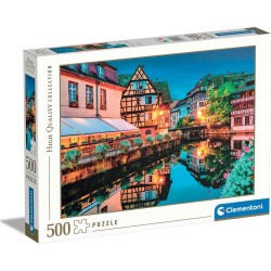 Clementoni High Quality Collection Old Town Strasbourg 500 Pcs 1220-35147 8005125351473