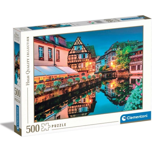 Clementoni High Quality Collection Old Town Strasbourg 500 Pcs 1220-35147 8005125351473